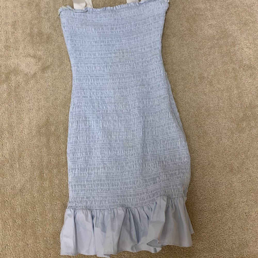 Rebecca Vallance Blue Sheath Dress